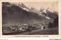 AFSP1-74-0006 - CHAMONIX-MONT-BLANC Et Le Mont Blanc  - Chamonix-Mont-Blanc