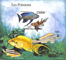 Comoros 2011 Fish S/s, Imperforated, Mint NH, Nature - Fish - Poissons