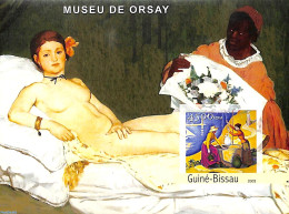 Guinea Bissau 2003 Orsay Museum S/s, Imperforated, Mint NH, Art - Modern Art (1850-present) - Museums - Paintings - Museos