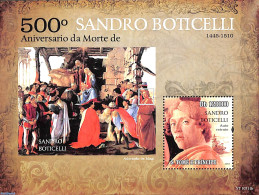 Sao Tome/Principe 2010 Sandro Boticelli S/s, Mint NH, Art - Paintings - Sao Tome And Principe