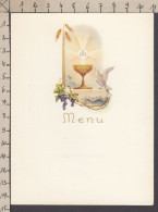 130853CL/ Menu De Communion, Villers-le-Bouillet, 1961 - Menus