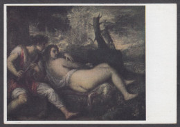PT195/ TIZIANO, Titien, *Nymph And Shepheard*, Wien, Kunsthistorisches Museum - Peintures & Tableaux