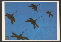 PT125/ Walasse TING, *Night Blue Fly*, New York, Collection Mia Ting  - Paintings