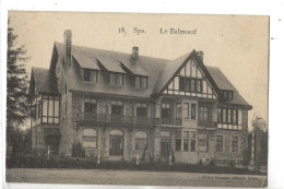 Spa (Belgique, Liège) : La Villa Bourgeoise "Le Balmoral" En 1911 PF. - Spa