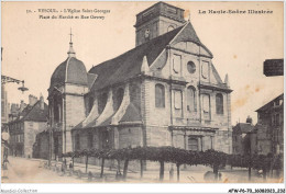 AFWP6-70-0660 - VESOUL - L'église Saint-georges - Place Du Marché Et Rue Gevrey - Vesoul