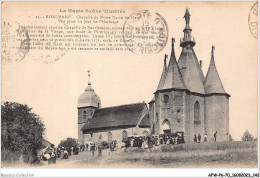 AFWP6-70-0616 - La Haute-saône Illustrée - RONCHAMP - Chapelle De Notre Dame Du Haut - Vue Prise Un Jour De Pélerinage - Lure