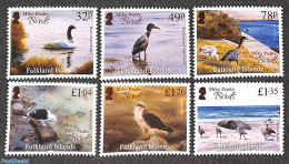 Falkland Islands 2020 Mike Peake, Birds 6v, Mint NH, Nature - Birds - Andere & Zonder Classificatie