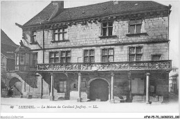 AFWP5-70-0517 - LUXEUIL - La Maison Du Cardinal Jouffroy - Luxeuil Les Bains