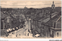 AFWP5-70-0442 - LUXEUIL-LES-BAINS - Perspective Des Rues Du Chêne Et Du Centre - Luxeuil Les Bains