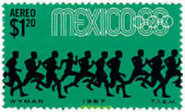 722613 MNH MEXICO 1967 19 JUEGOS OLIMPICOS VERANO MEXICO 1968 - Mexique
