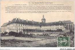 AFWP4-70-0417 - La Haute-saône Historique - LUXEUIL-LES-BAINS - Ancienne Abbaye - Aujourd'hui école Secondaire Libre - Luxeuil Les Bains