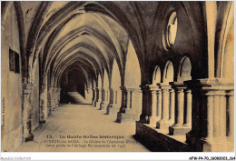 AFWP4-70-0385 - La Haute-saône Historique - LUXEUIL-LES-BAINS - Le Cloître De L'ancienne Abbaye - Luxeuil Les Bains