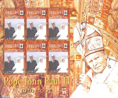 Sierra Leone 2005 Pope John Paul II M/s, Mint NH, Religion - Pope - Pausen