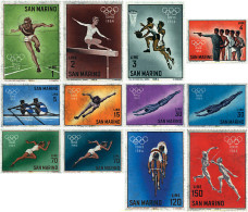 70049 MNH SAN MARINO 1964 18 JUEGOS OLIMPICOS VERANO TOKIO 1964 - ...-1877 Prefilatelia