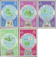 722845 MNH NUEVAS HEBRIDAS 1977 CARTOGRAFIA DE LAS ISLAS DE NUEVAS HEBRIDAS - Andere & Zonder Classificatie