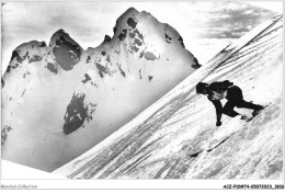 ACZP10-74-0908 - CHAMONIX Ski Au Pays Du MONT-BLANC - Les Anges Aux Pieds Ailés SKIEUR - Chamonix-Mont-Blanc