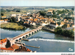 AFWP8-70-0866 - GRAY - Haute-saône - Vue Générale Aérienne - Le Pont De Pierre Et Le Barrage Sur La Saône - Gray