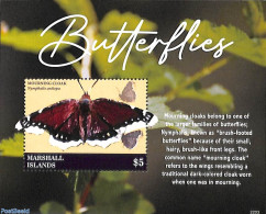 Marshall Islands 2022 Butterflies S/s, Mint NH, Nature - Butterflies - Other & Unclassified