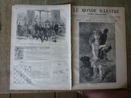 Le Monde Illustré Avril 1878 Exposition Universelle Pont D'Iéna Charlemagne - Magazines - Before 1900