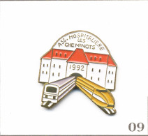 Pin’s Transport - Train / SNCF Association Hospitalière Des Cheminots 1992. Non Est. Métal Peint. T1015-09 - TGV