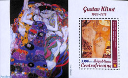 Central Africa 2019 Gustav Klimt S/s, Mint NH, Art - Gustav Klimt - Modern Art (1850-present) - Paintings - Central African Republic