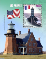 Central Africa 2023 Lighthouses, Mint NH, Various - Lighthouses & Safety At Sea - Vuurtorens