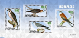 Central Africa 2023 Birds Of Prey, Mint NH, Nature - Birds - Birds Of Prey - Zentralafrik. Republik