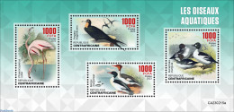 Central Africa 2023 Waterbirds, Mint NH, Nature - Birds - Ducks - Flamingo - Zentralafrik. Republik