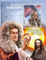 Central Africa 2023 Isaac Newton, Mint NH, Science - Zentralafrik. Republik