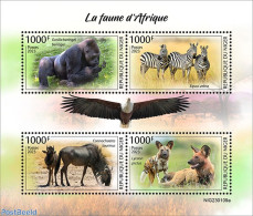 Niger 2023 African Fauna, Mint NH, Nature - Birds Of Prey - Monkeys - Zebra - Wild Animals - Niger (1960-...)