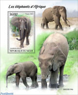 Niger 2023 Elephants, Mint NH, Nature - Elephants - Niger (1960-...)