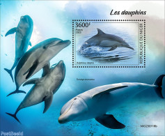 Niger 2023 Dolphins, Mint NH, Nature - Sea Mammals - Niger (1960-...)