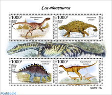 Niger 2023 Dinosaurs, Mint NH, Nature - Prehistoric Animals - Vor- U. Frühgeschichte