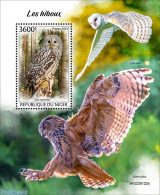 Niger 2023 Owls, Mint NH, Nature - Birds - Birds Of Prey - Owls - Niger (1960-...)