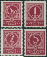 724137 HINGED CROACIA 1941 ESCUDO - Croacia