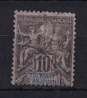 D 813 / COLONIE ANJOUAN / N° 5 OBL COTE 8€ - Oblitérés