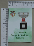 CALENDAR  - BENFICA - 2022 - 2 SCANS  - (Nº59199) - Petit Format : 2001-...