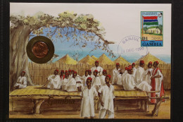 Gambia, Numisbrief, 24.12.1990 - Altri & Non Classificati