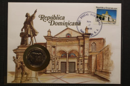 Dominikanische Repiblik, Numisbrief, 17.11.1988 - Otros & Sin Clasificación