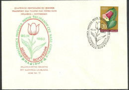 .Yugoslavia, 1960-04-20, Slovenia, Maribor, Istanbul-Rotterdam, Special Postmark & Cover - Altri & Non Classificati