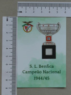 CALENDAR  - BENFICA - 2022 - 2 SCANS  - (Nº59202) - Tamaño Pequeño : 2001-...