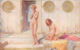 ILLUSTRATEUR - HENRY RYLAND - "THE BATH OF VENUS" - NU FEMININ   - Autres & Non Classés
