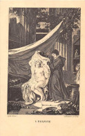 ILLUSTRATEUR - GRAVURE - "L'HERMITE" - NU FEMININ - COLLECTION E. COTE - 1900-1949