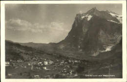 10560547 Grindelwald Grindelwald Wetterhorn X 1912 Grindelwald - Autres & Non Classés