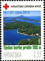 726464 MNH CROACIA 2014 SEMANA DE LUCHA CONTRA LA TUBERCULOSIS - Croacia