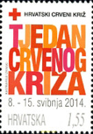 726463 MNH CROACIA 2014 SEMANA DE LA CRUZ ROJA - Croatia