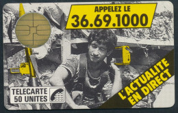 Télécartes France - Publiques N° Phonecote F2 - Journal Téléphoné 36.69.1000 - 1987