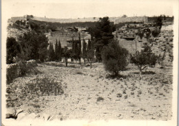 Photographie Photo Vintage Snapshot Amateur Israël Jérusalem Grotte Jérémie - Africa