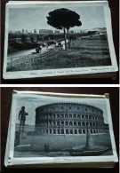 LIBRETTO FOTOGRAFICO 32 IMMAGINI B/N ITALIA ROMA CON DESCRIZIONE IN ITALIANO ITALY PHOTO BOOK - Autres & Non Classés