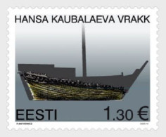 2023 1118 Estonia The Wreck Of An Hanseatic Merchant Vessel MNH - Estland